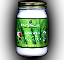 Hearty Naturals Extra Virgin Organic Coconut Oil