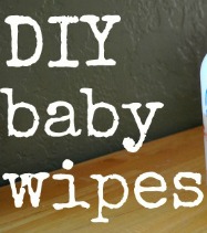 homemade diy baby wipes