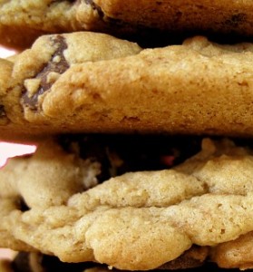 Chocolate Chip Cookies with Coconut Oil