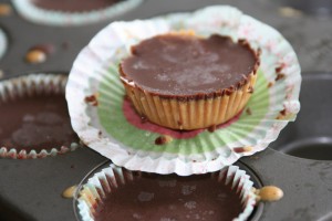 Healthy Chocolate Peanut Butter Cups