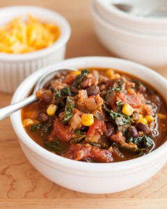 Easy Turkey Kale Chili