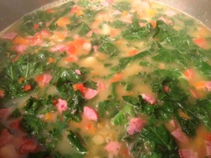 Kale, White Bean, & Sausage Soup