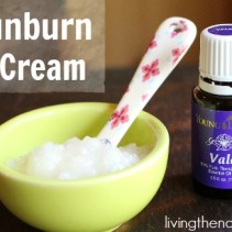 DIY Sunburn Relief Cream Recipe